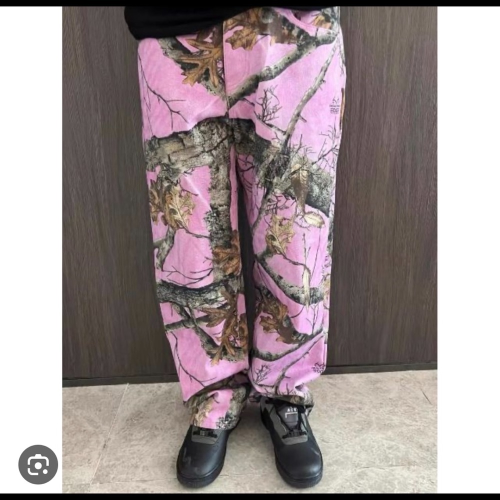Stussy Realtree Edge Big Ol Jeans - pink - Picture 2 of 8
